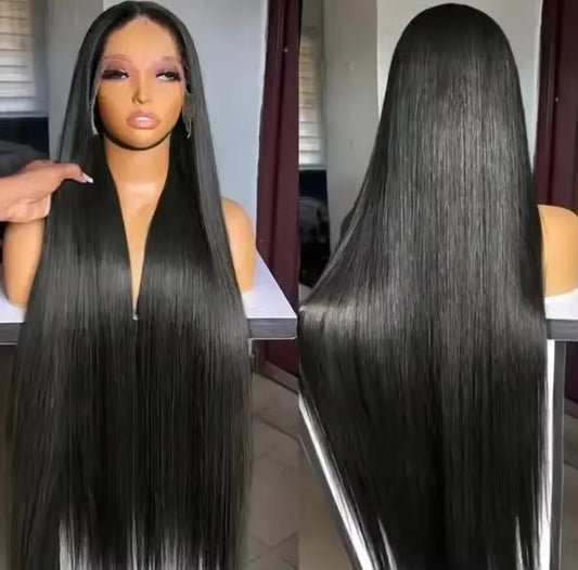 26” 13 X 6 HD Lace Wig 200% Density Indian Raw Straight