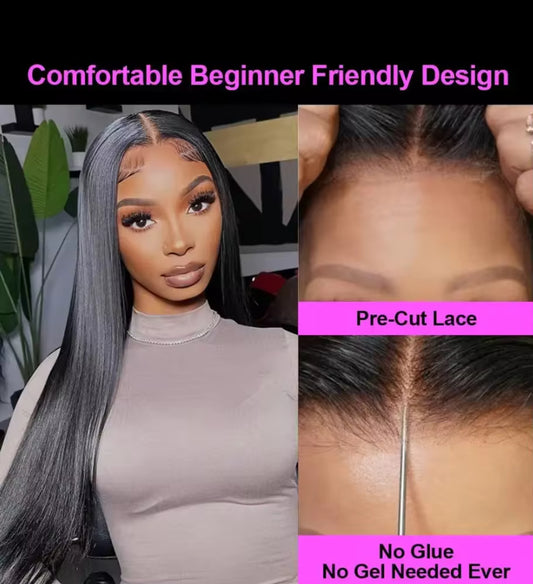 24” 13 X 6 HD LACE WIG 200% DENSITY Indian Raw Straight