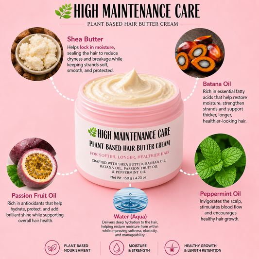 High Maintenance Care Hair Butter Cream