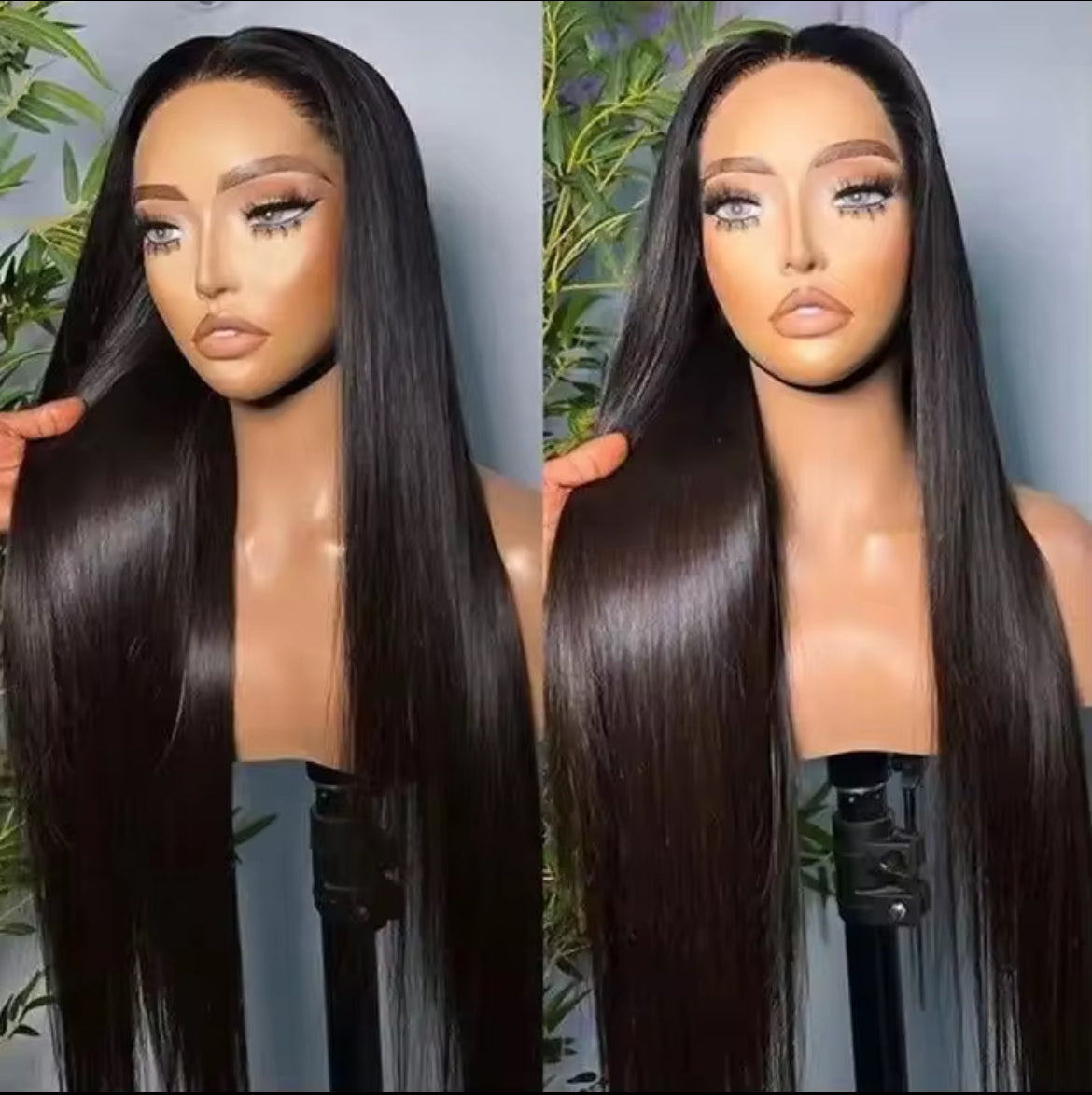 24” 13 X 6 HD LACE WIG 200% DENSITY Indian Raw Straight