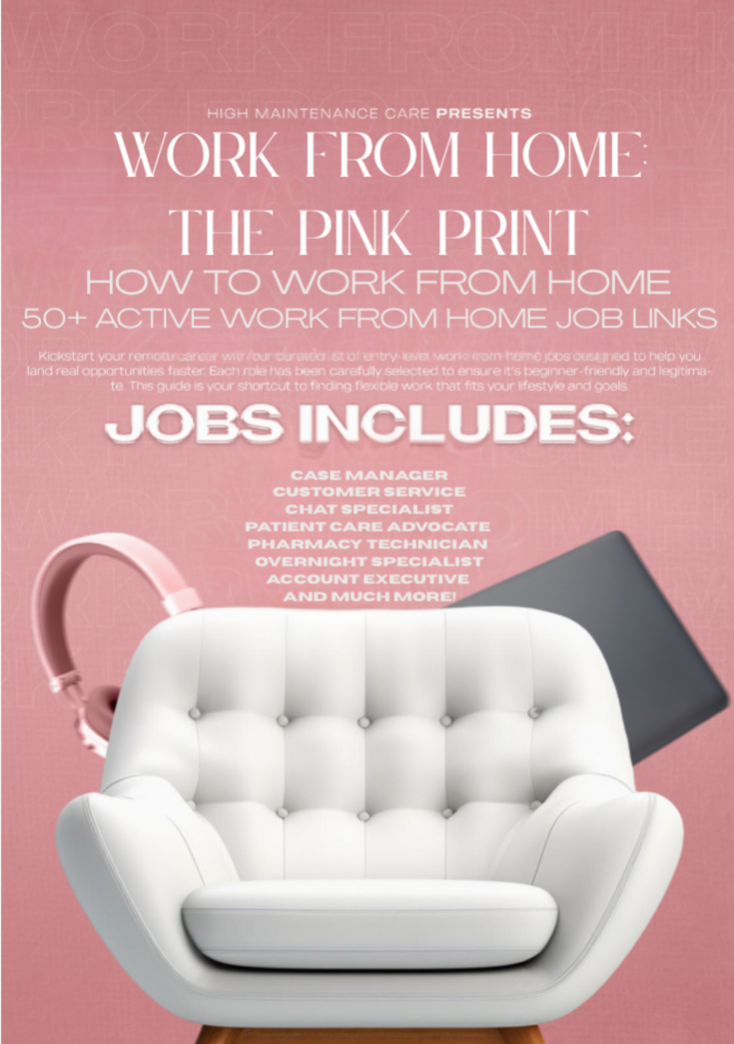 Work From Home: THE PINK PRINT